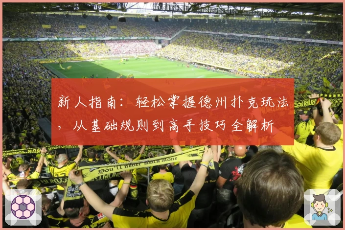 新人指南：轻松掌握德州扑克玩法，从基础规则到高手技巧全解析