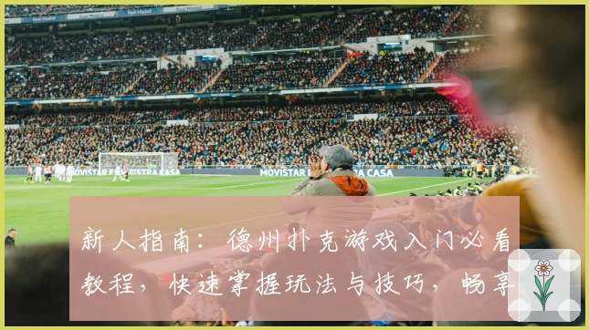 新人指南:德州扑克游戏入门必看教程,快速掌握玩法与技巧,畅享烧脑博弈乐趣